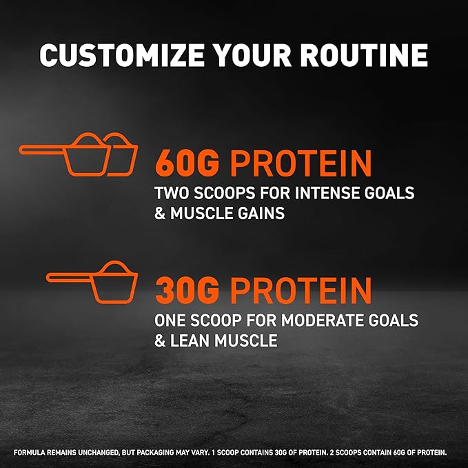 Body Fortress Super Advanced Whey Protein Powder, Cookies N??Creme, 60g Protein & 12g BCAAs Per 2
