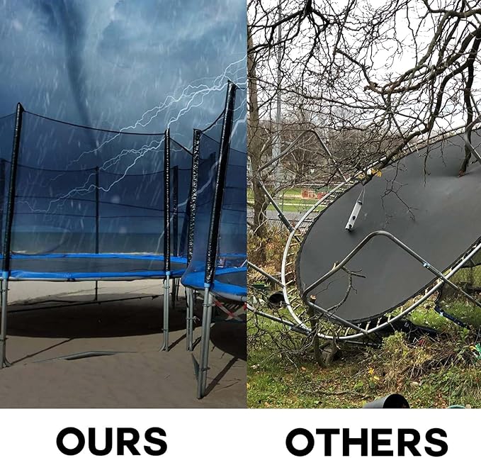 ZhenT Trampoline Springs Heavy Duty Galvanized 60Si2Mn Trampoline Replacement Parts Accessories