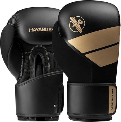 Hayabusa S4 PU Leather Boxing Gloves for Men, Women & Kids, 10oz, 12oz, 14oz, 16oz, Training