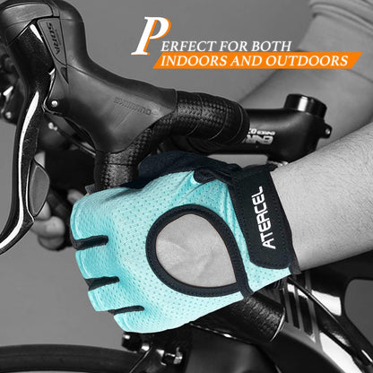 ATERCEL Weight Lifting Gloves Full Palm Protection, Workout Gloves for Gym, Cycling, Exercise