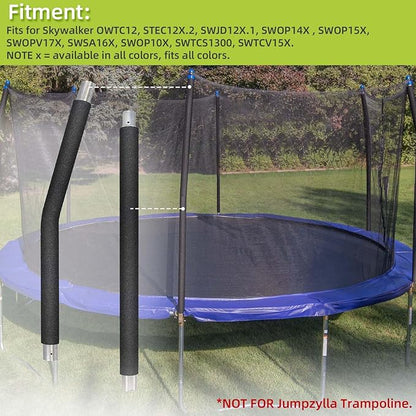 Trampoline Poles Replacement for Skywalker Or Jumpzylla,Galvanized Trampoline Enclosure Pole for