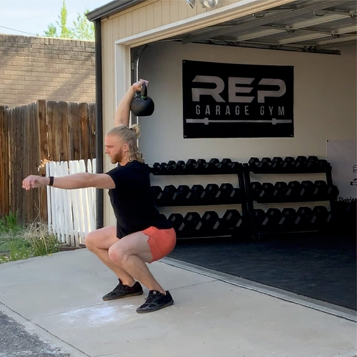 REP Fitness Kettlebell, 16 kg, Adjustable Weight, Cast Iron, Strength Exercise Training, Home Gym