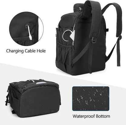 Swim Backpack for Swimmers, Swim Equipment Bag with Additional PVC Transparent Bag for Workout