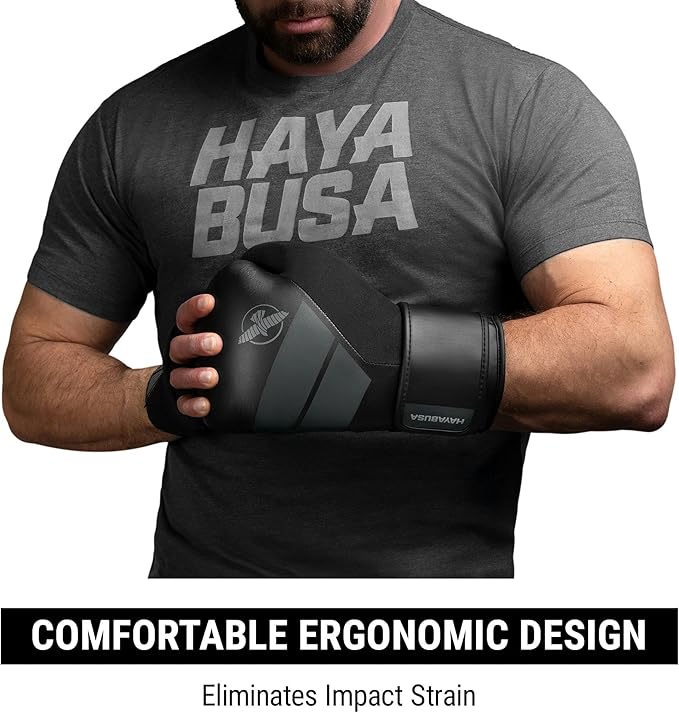 Hayabusa S4 PU Leather Boxing Gloves for Men, Women & Kids, 10oz, 12oz, 14oz, 16oz, Training