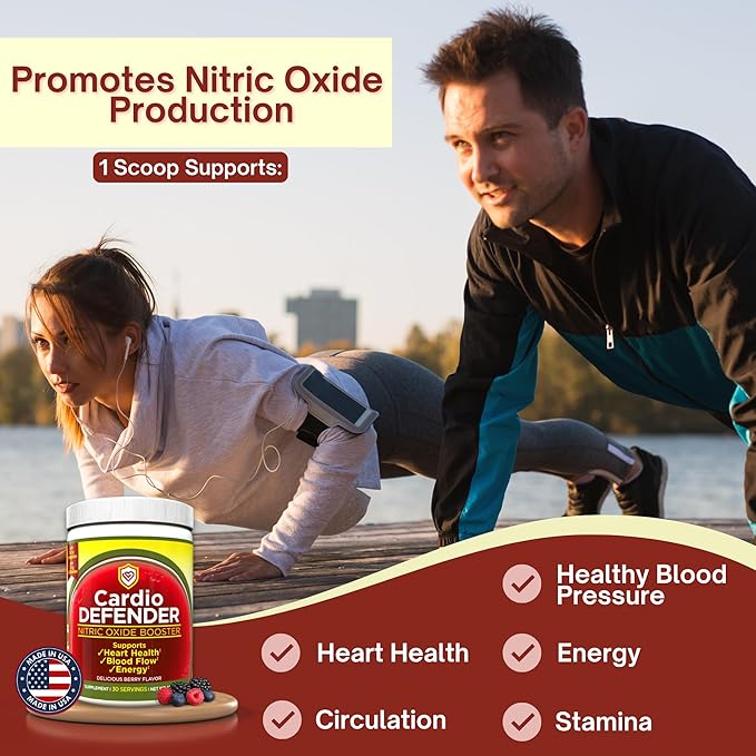 3 Pack, Nitric Oxide Booster Powder ??L-Arginine 5,200mg + L-Citrulline 1,200mg ??Heart Health