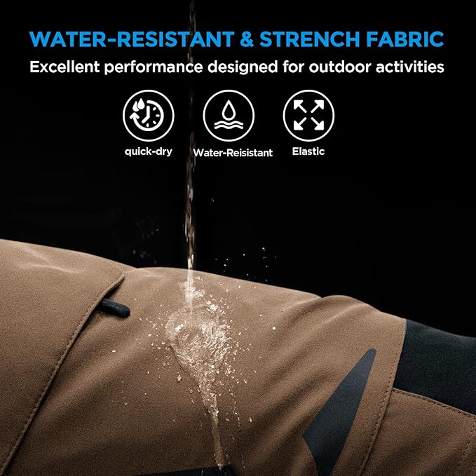 XKTTAC Men's Outdoor Quick Dry Lightweight Stretchy Shorts for Hiking, Tactical, Camping, Travel