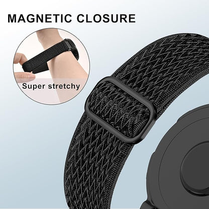Elastic Nylon Watchband Compatible with Garmin Forerunner 235/220/230/620/630/735XT,Soft Adjustable
