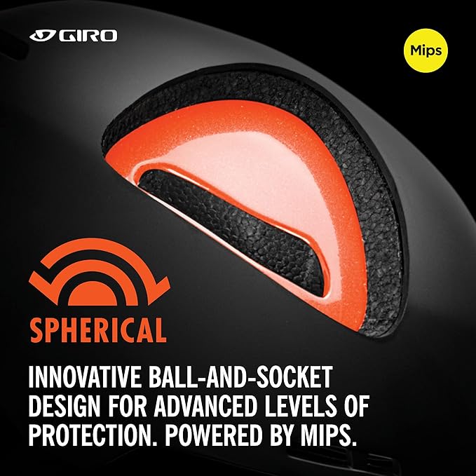 Giro Grid Spherical Snow Ski Helmet for Men & Women - Designed for Backcountry Guides, Side