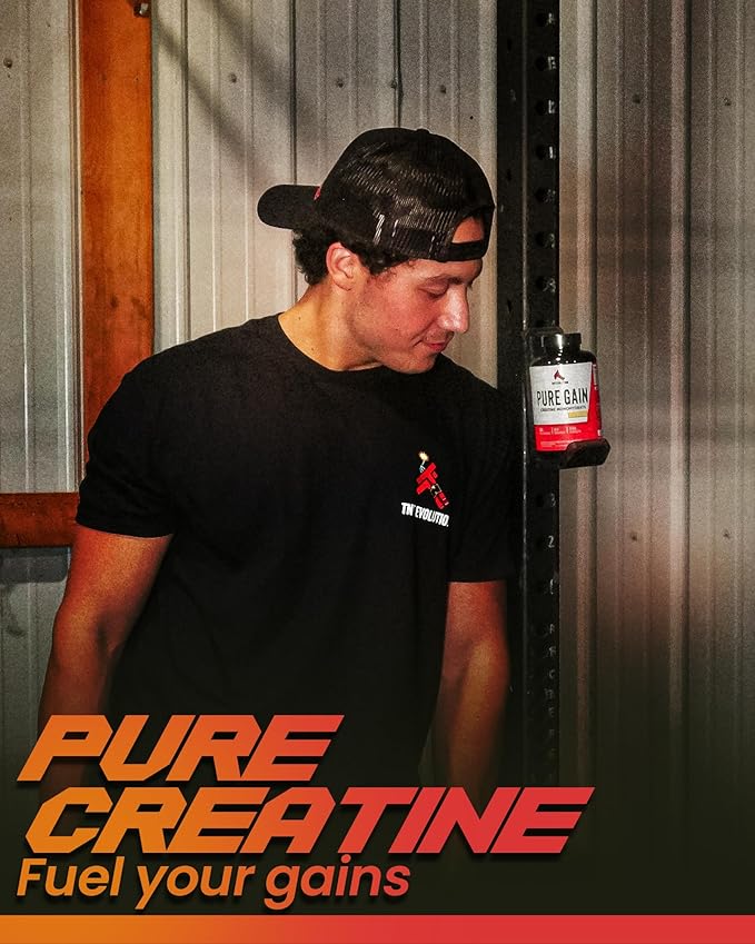 Creatine Monohydrate Capsules – 750mg Capsule for Men & Women – 60 Serving – Pure Micronized