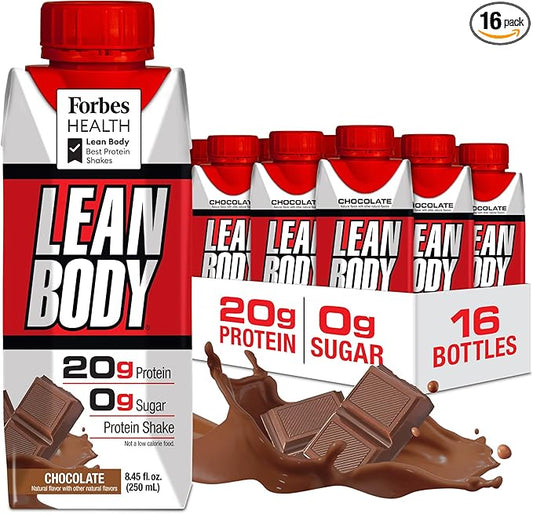 LABRADA Nutrition - Lean Body RTD Whey Protein Shake, Convenient On-The-Go Meal Replacement Shake