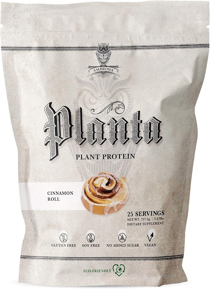 Ambrosia Planta - Premium Plant-Based Protein | Vegan & Keto Friendly | Gourmet Flavors with No