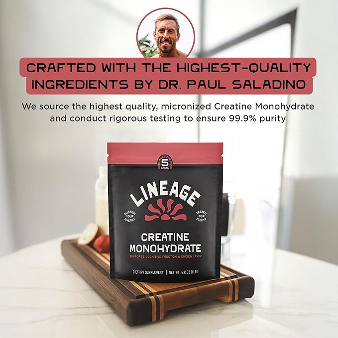 Micronized Creatine Monohydrate with Sea Salt - Micronized Creatine Powder for Training &