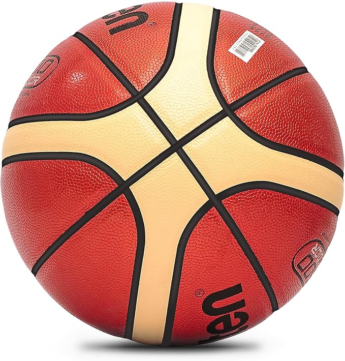 Training Soft Touch Rubber and Faux Leather Fighting Basketball, High Bounce Indoor Outdoor