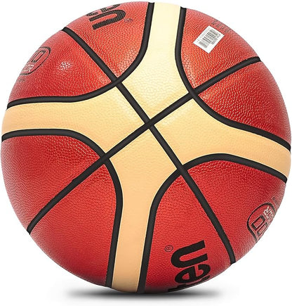 Training Soft Touch Rubber and Faux Leather Fighting Basketball, High Bounce Indoor Outdoor