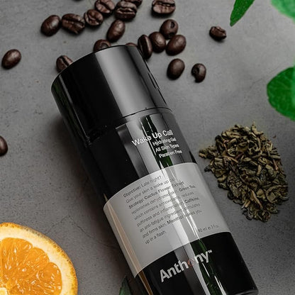 Anthony Wake Up Call, 3 Fl Oz, Face and Anti-Puffiness – Tired Skin Refresher & Moisturizer with