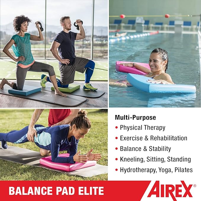 AIREX Balance Pad ??Stability Trainer for Balance, Stretching, Physical Therapy, Exercise