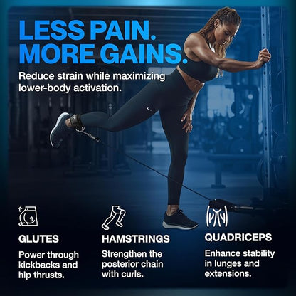 Modvel Gym Ankle Strap for Cable Machines ??Glute & Leg Kickback Ankle Straps for Gym Workouts