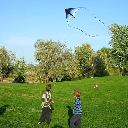 Mint's Colorful Life Delta Kite for Kids & Adults, Extremely Easy to Fly Kite, Best Kites for