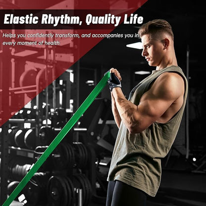 Pull Up Assistance Bands, 5-Level Resistance Bands for Working Out, Pull Up Bands for Men & Women