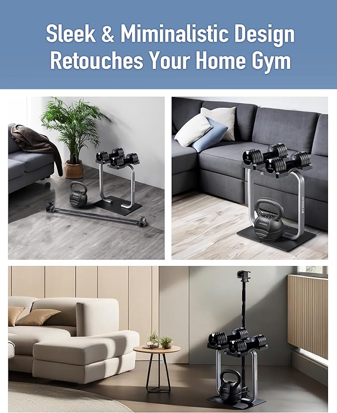 Adjustable Dumbbell – 12.5/25lb Single Unit OR Set of 2 – 5-in-1 Adjustable Weight for Home Gym