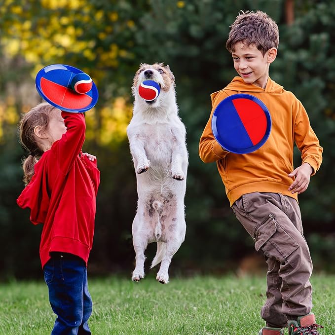 EVERICH Upgraded Toss and Catch Ball Game Set, Outdoor Games for Kids Outdoor Toys Yard Games