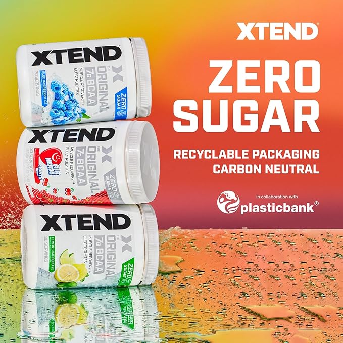 Xtend XTEND Original BCAA Powder 7g BCAA and 2.5g L-Glutamine, Sugar Free Post Workout Muscle