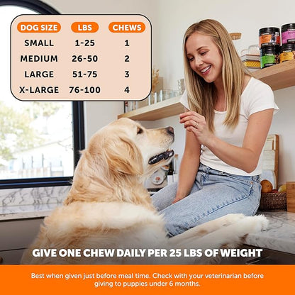 Hip & Joint Health - Glucosamine for Dogs Soft Chews, Joint Supplement for Dogs with Glucosamine