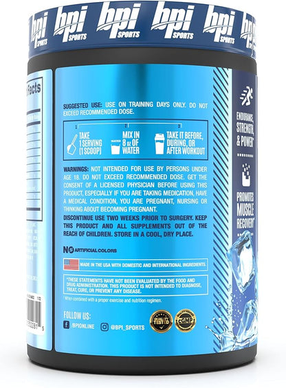 BPI Sports Best Aminos - BCAA Powder Post Workout & Glutamine Recovery Drink with Branched Chain