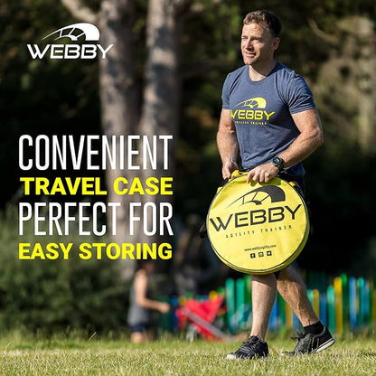 Webby Agility Trainer – Circle Speed and Agility Ladder for High Intensity Reactive Footwork Drills