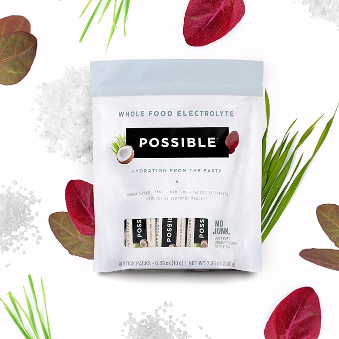 Possible Whole Food Electrolyte - Powder Drink Mix for Pre-Workout, Post-Workout & Everyday
