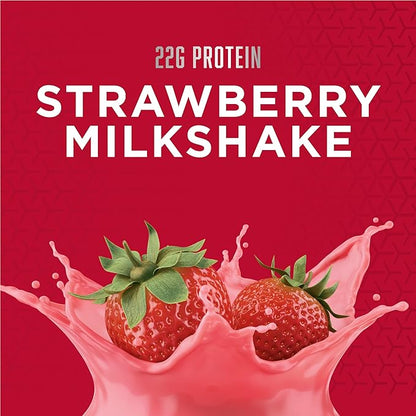 BSN SYNTHA-6 Whey Protein Powder with Micellar Casein, Milk Isolate, Strawberry Milkshake, 48