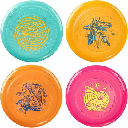 Wham-O Frisbee Go Flying Disc, 9 Inch Lightweight Sports Disc for Beginners Outdoor Beach Backyard