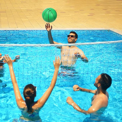 8 Pack Mini Basketballs, 7" Small Pool Basketball with Pump, Inflatable PVC Basketball Hoop Indoor