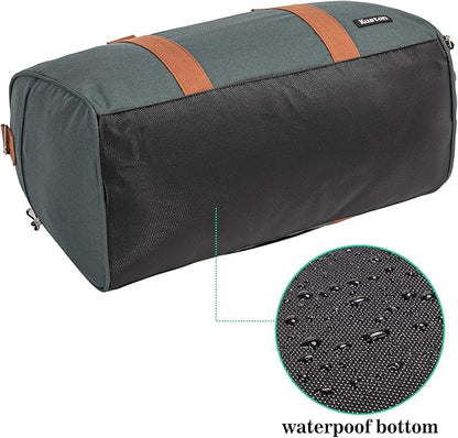 Kuston Sports Gym Bag with Shoe Compartment&Wet Pocket,Travel Duffel bag,Weekend Bag,Workout Bag