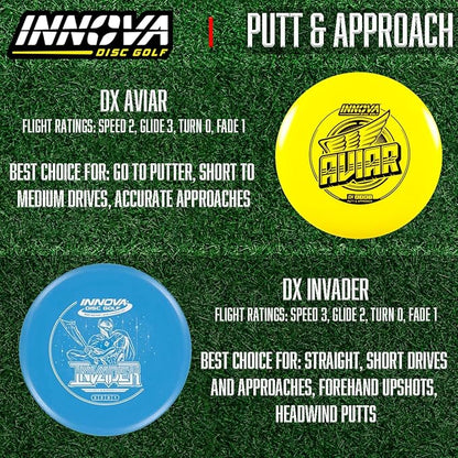 Innova Disc Golf Set 10 Pack – Disc Golf Starter Set for Beginners with Disc Golf Drivers