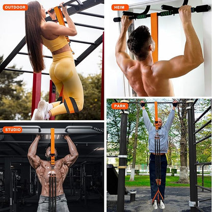 HPYGN Pull Up Assistance Bands, Heavy Duty Resistance Band for Pull Up Bar, Adjustable Weight/Size