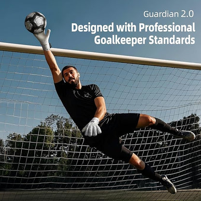 WVVOU Soccer Goalie Gloves for Adults and Youth, High Performance Goalkeeper Gloves with 5