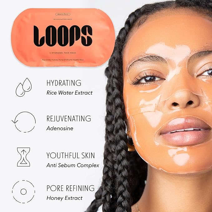 LOOPS Glow Gang Mask Set ??Weekly Reset for Rejuvenation, Double Take for Glowing Skin, Sunrise