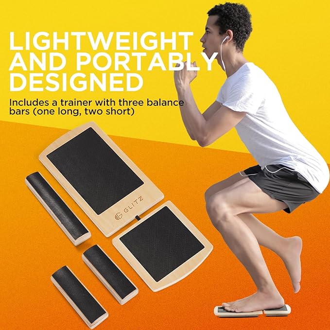 Ankle Balance Board Foot Strengthener Trainer for Sprained Ankle, Stability Exercises, Physical