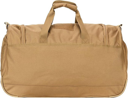 Gym Duffel Bag for Men Sports Duffel Bag with Shoe Compartment (TAN-Model B)