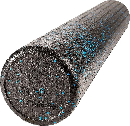 High-Density Round Foam Rollers - 4 Size and 8 Color Options - Massage Rollers for Stretching, Deep