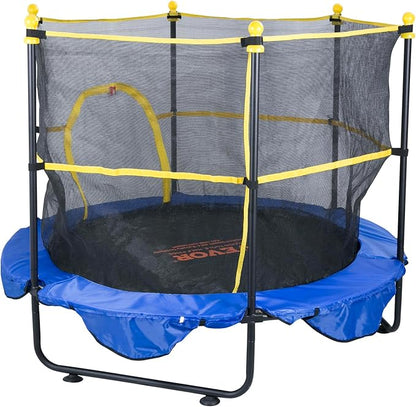 VEVOR 5FT Trampoline 50"/55"/56 * 35" for Indoor/Outdoor use for Toddlers, Foldable Mini Baby with