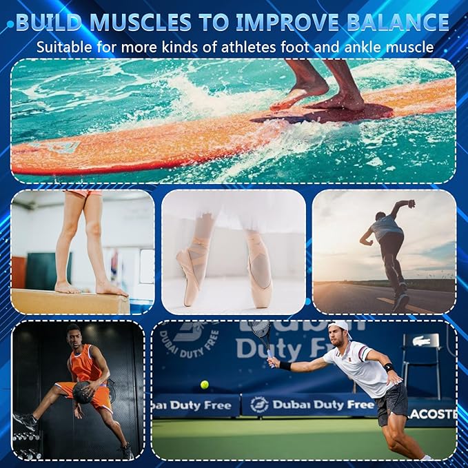 Ankle Foot Strengthener Exerciser Balance Board for Sprained Ankle,Foot Balance Stability