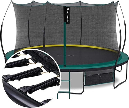 SkyBound 14 FT 12 FT 10FT 8FT 6FT Springless Trampoline for Kids and Adults - Recreational