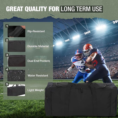 Jetstream Heavy Duty Multi Pocket Durable Sports Gym Equipment Travel Duffel Bag