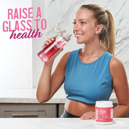 JUNP Electrolytes Powder No Sugar No Carbs - Dragonfruit Limeade Keto Electrolyte Drink Mix