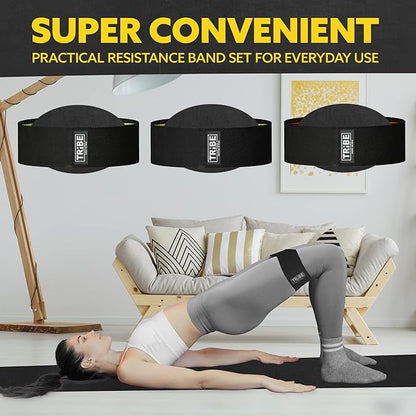 Fabric Resistance Bands for Legs - Workout Bands Resistance Bands for Men and Women - Booty Bands