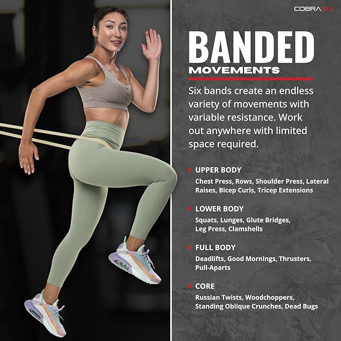 Resistance Bands for Working Out Men and Women | Resistance Bands for at Home Workouts