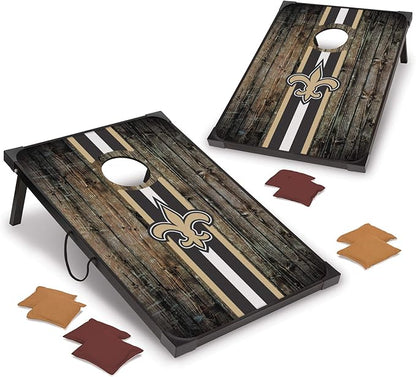 Wild Sports NFL 2' x 3' MDF Deluxe Cornhole Set - with Corners and Aprons