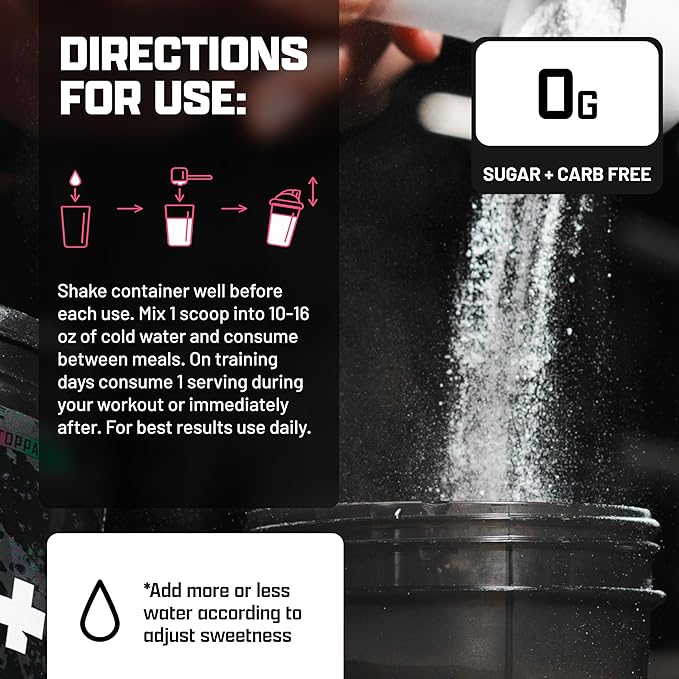 Nutrex Research EAA Hydration | EAAs + BCAA Powder | Muscle Recovery, Strength, Muscle Building